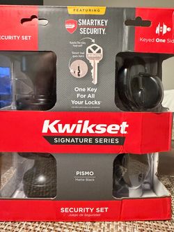 Kwikset Signature Series Pismo Security Set