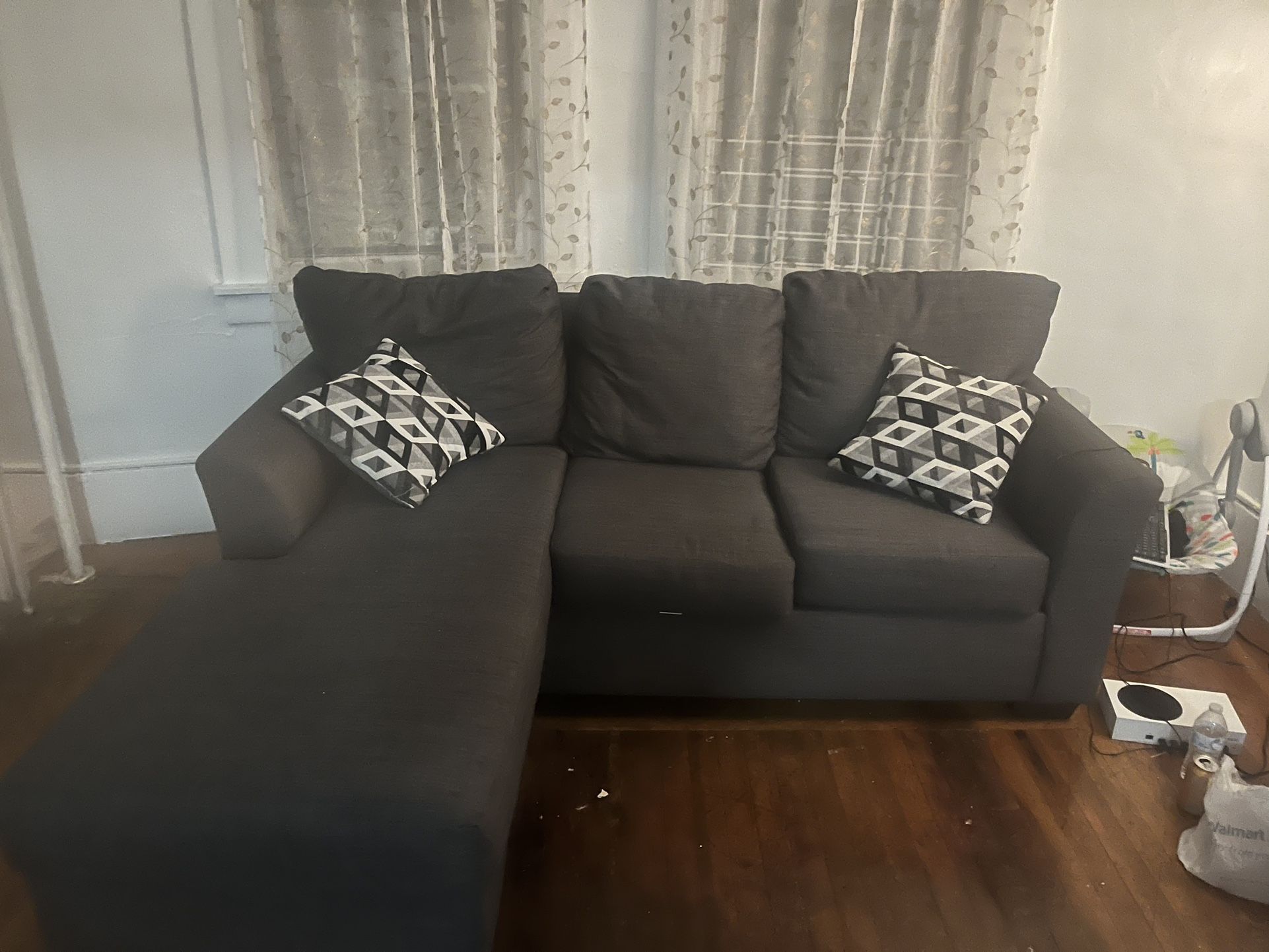 Charcoal Grey couches