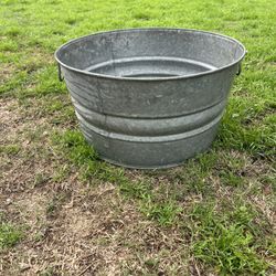 Galvanized Wash Tub
