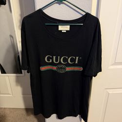 Gucci Logo T-shirt Oversized Washed 