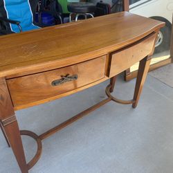 Console Table  & Mirror