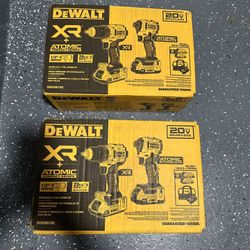 DeWalt DCK225D2 Atomic Compact 20v Drill & Impact Driver Combo Kit