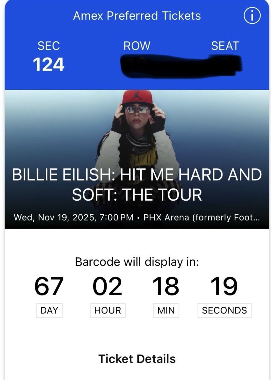Billie Eilish Concert Tickets