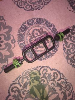 Olympic triceps curl bar
