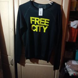 FREE CITY SWEATSHIRT SUPERYUMM BIGGIE RAGLAN