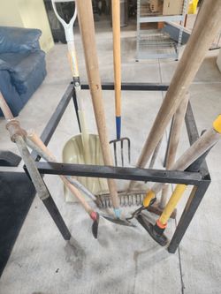 Assorted yard tools