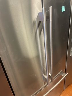 36 wide stainless steel Kitchenaid French door fridge for only $1,400