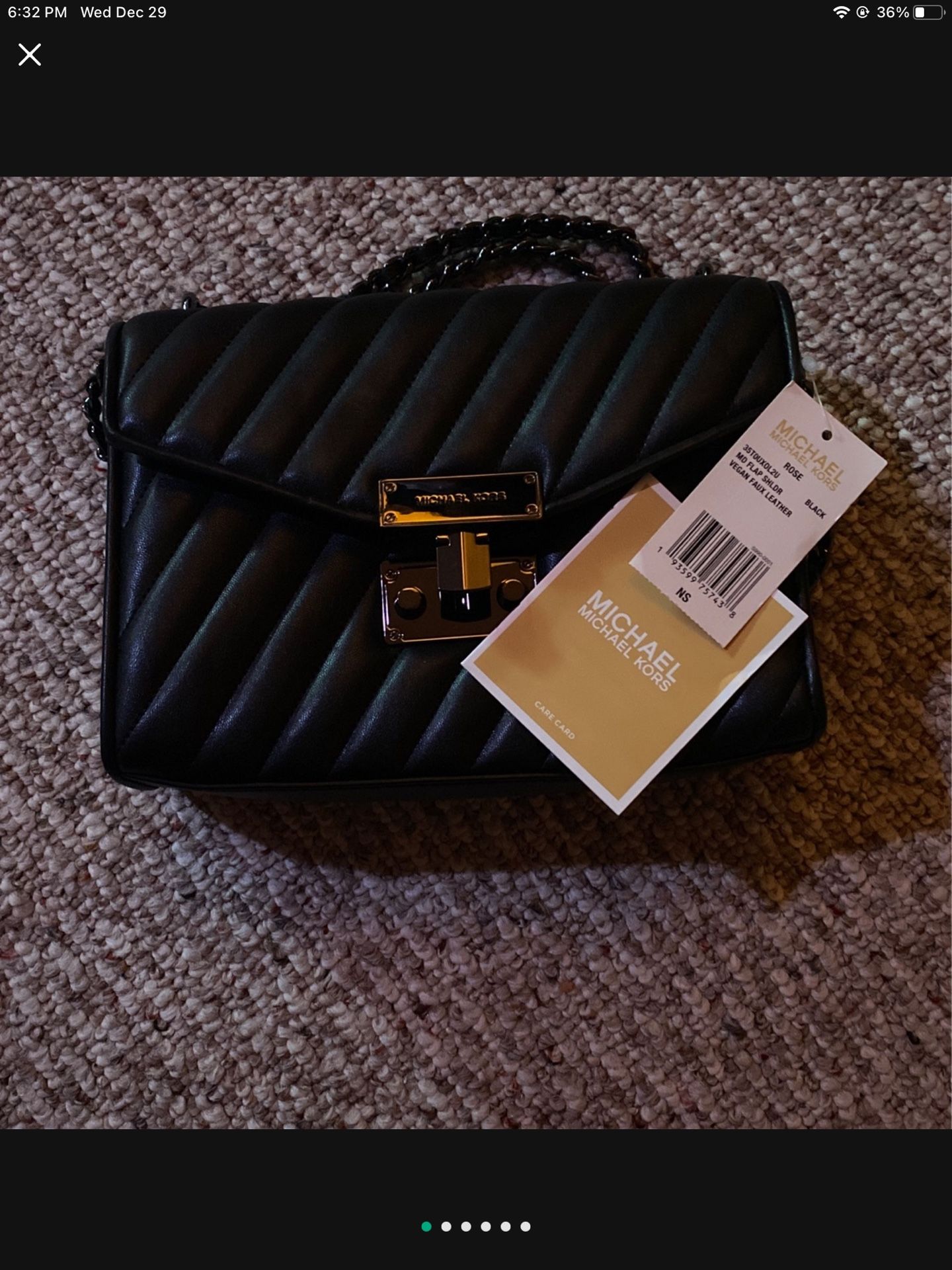 Michael Kors Vegan Faux Leather