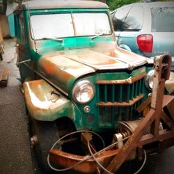 1959 Willy's Jeep Wagon 46k Miles Complete Original  One Owner!