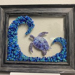 Coastal Wave Resin Wall Art