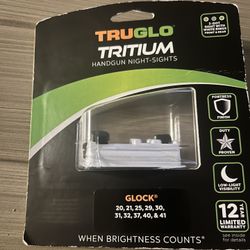 Tru Go Trutium Night Sights For Glock
