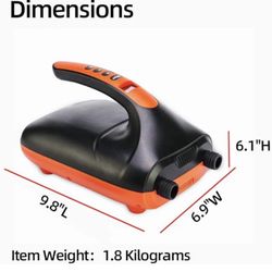 New Electric Paddle Board Pump, 20PSI