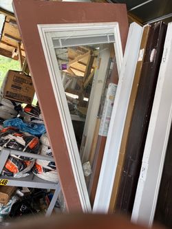Exterior Glass Door With Blind 32x79