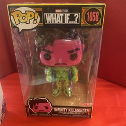 Funko Marvel Pop! Infinity Killmonger Jumbo 10 Inch Blacklight Target Exclusive