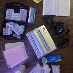 Tattoo Starter Kit – 2 Tattoo Pens, Thermal Stencil Printer, Needles