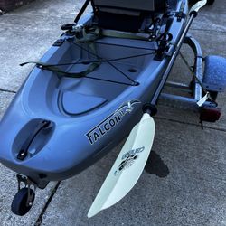 Fishing Kayak And Trailer 