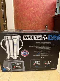 Waring Commercial CB15 Food Blender Base, Extra Large, Gray