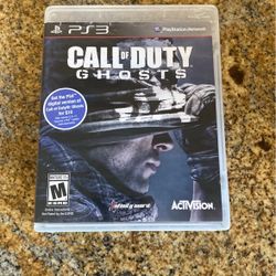 Call of Duty: Ghosts (Sony PlayStation 3, 2013) PS3 GAME 