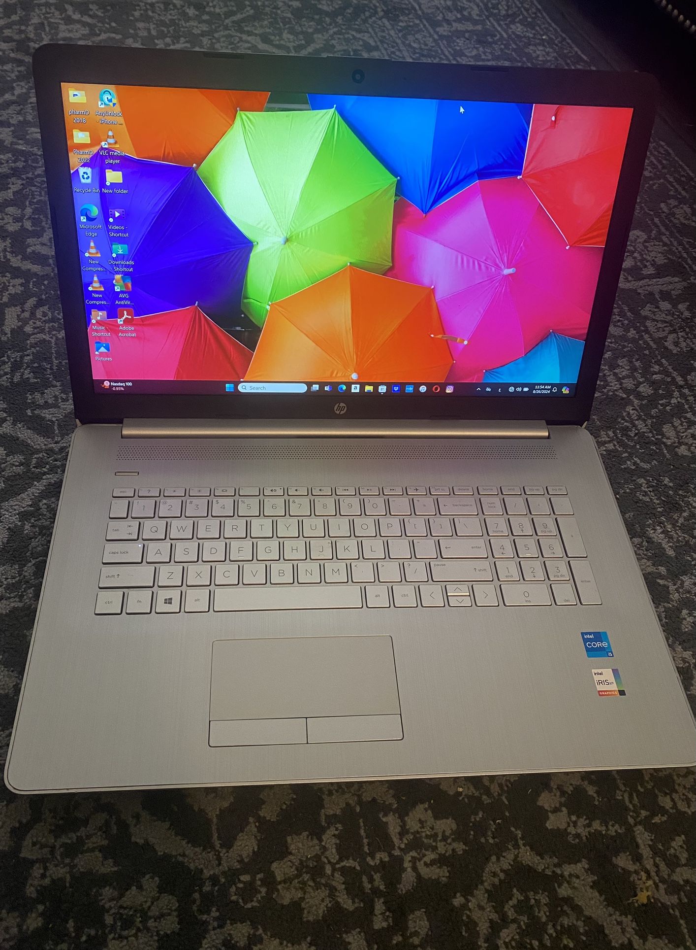 Hp Laptop 11th Gen Intel(R) Core(TM) i5-1135G7