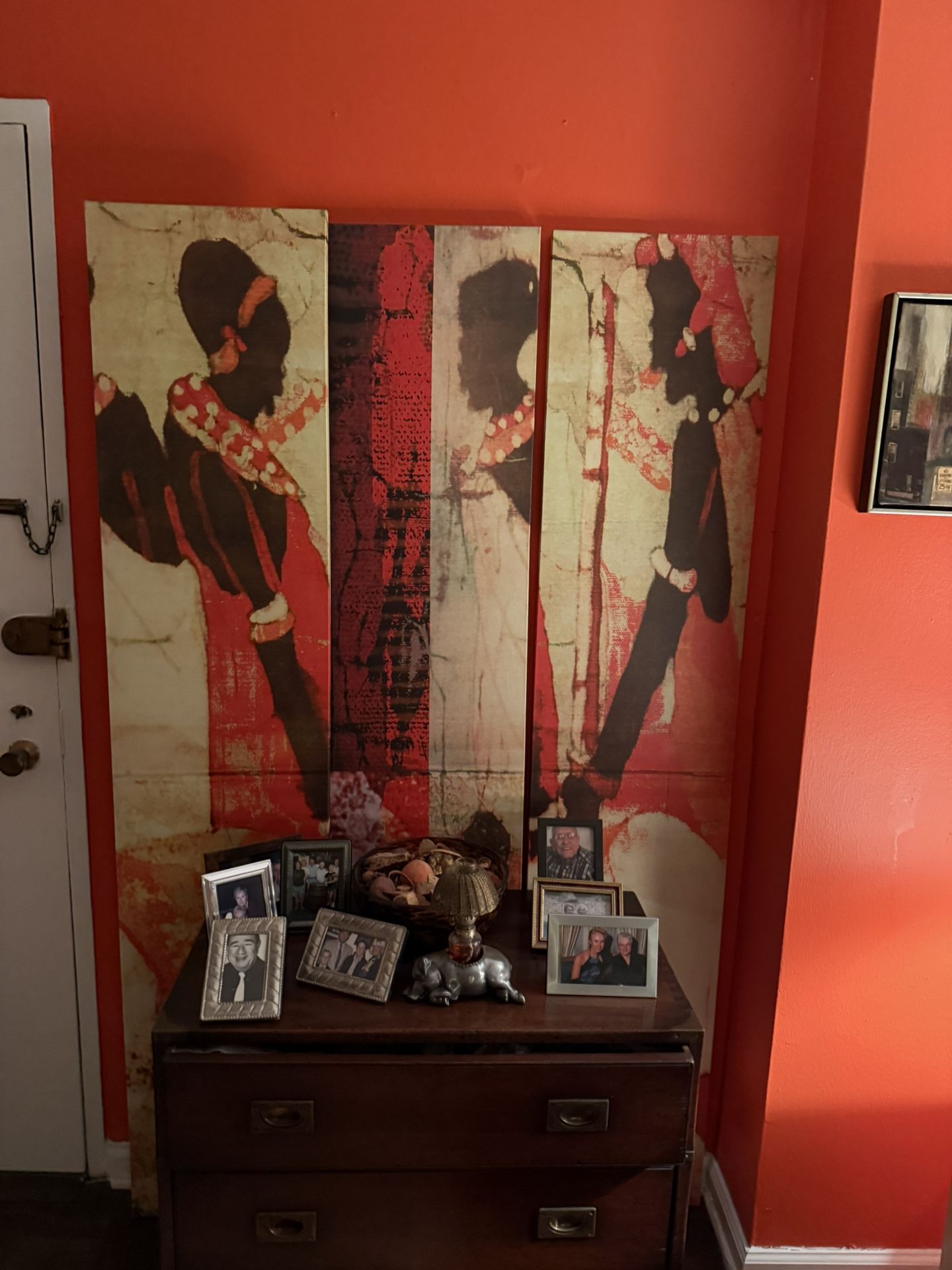 3 Piece African Themed Wall Mural