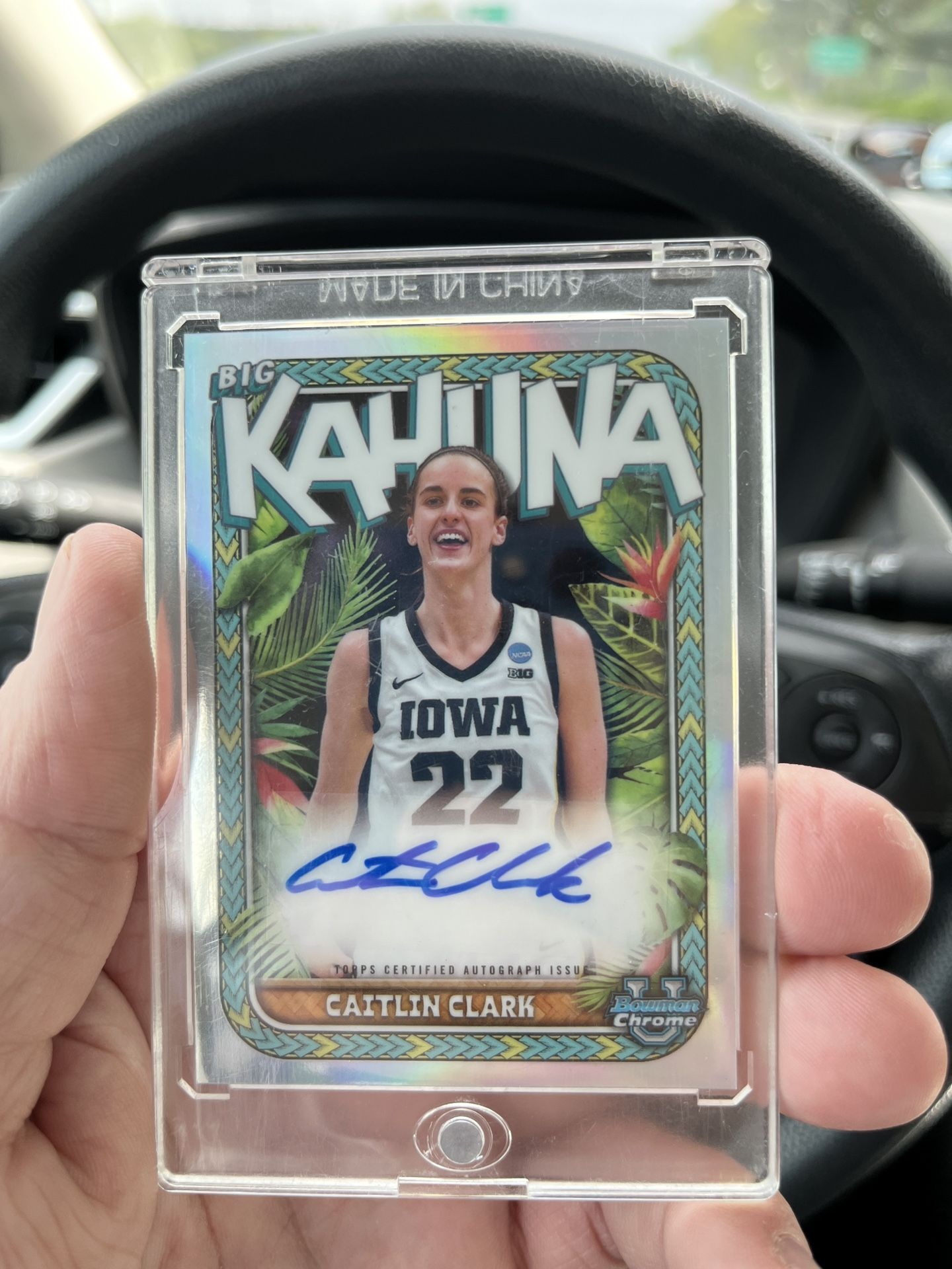Caitlin Clark Big Kahuna Autograph 