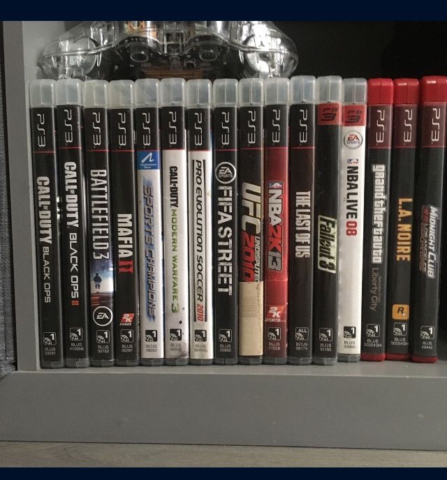 PS3 With Games And Extra Controller