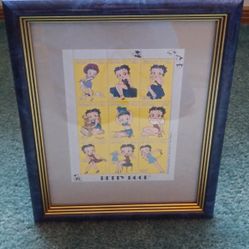 Betty Boop Postage Stamp 