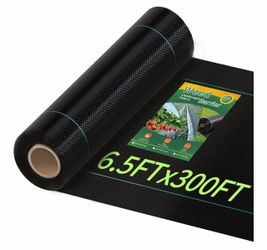 6.5x300ft Weed Barrier Fabric