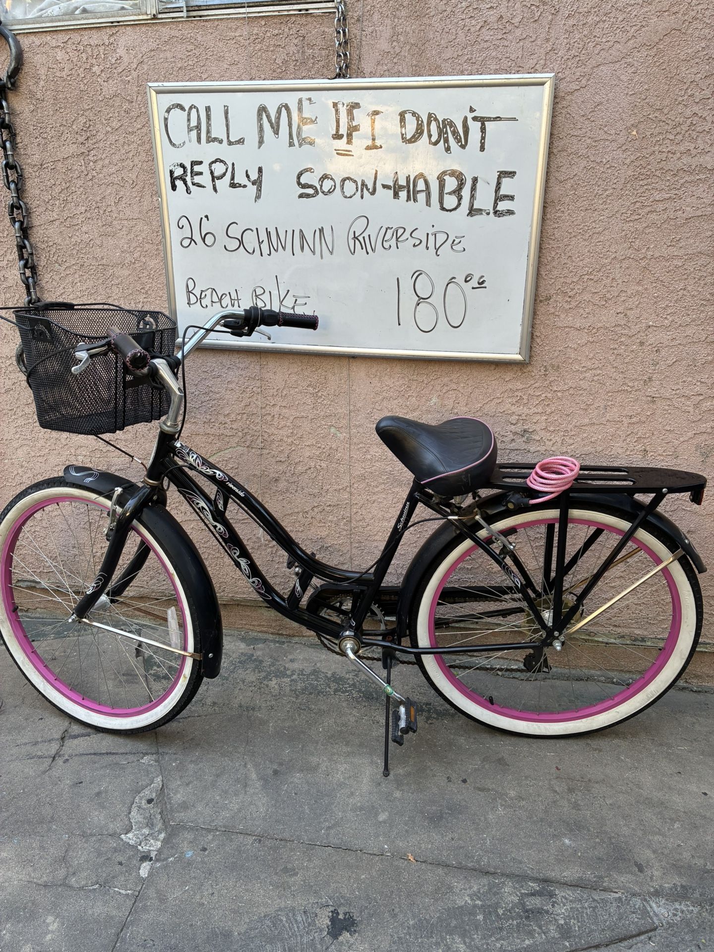 Beach Schwinn Riverside Bike 26”