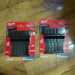 Milwaukee Blades Brand New 5 Blades Pk For 30.00