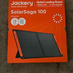 Solar Saga 100-Watt Portable Solar Panel, Weather Resistant