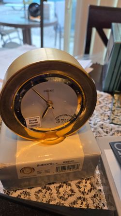 Seiko clocks/ alarms