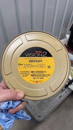 3x Kodak Vision2 35mm 400ft Film - 500T 5218 + 50D 5201 - Expired