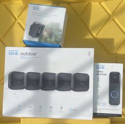 Blind Cameras + Doorbell Camera