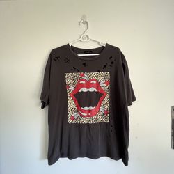 Zutter Distressed Tshirt Mens Large 