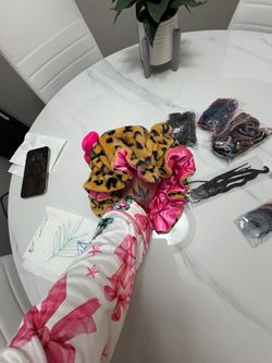 Large Hair Accessories Bundle – Scrunchies, Hair Ties & Clips