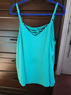 Swing tank teal