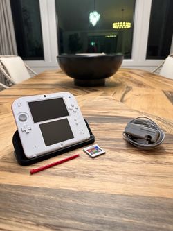 Nintendo 2DS - White/Red - Comes W/ 128 GB, 3000+ Games, and Pokemon Bank