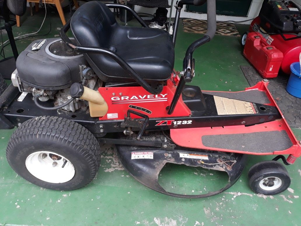 Gravley ZT 1232 Model 915030 for Sale in Seffner FL OfferUp