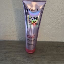 L’Oréal Paris Moisture Sulfate Free Shampoo, Hair Care for Color-Treated Hair with Rosemary Botanicals, EverPure, 8.5 Fl Oz
