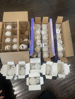 Mix 3000k Led Bulbs.