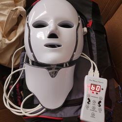 Ofanyia 7 Colors LED Face Mask for Facial and Neck Skin Rejuvenation Anti Aging Light Photon Therapy Beauty Led Facial Mask
