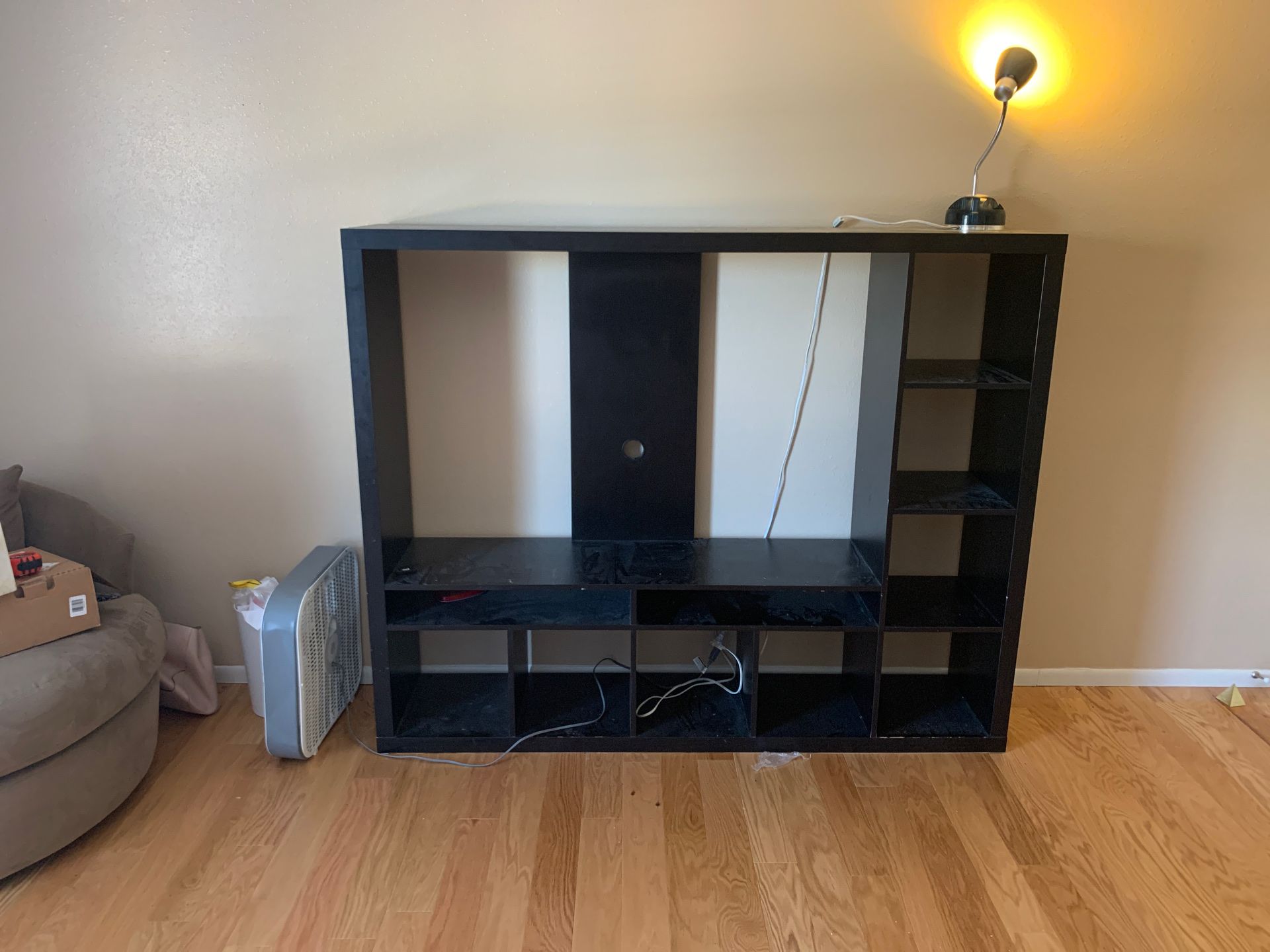 TV STAND IKEA(black) Great Condition