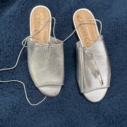 Silver Sam Edelman Sandals