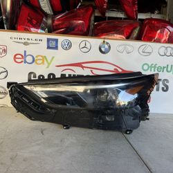  2024 2025 2026 TOYOTA GRAND HIGHLANDER HEADLIGHT HEADLAMP LEFT DRIVER SIDE LH USED OEM  (2Broken Tabs)
