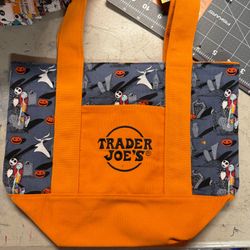 Trader Joe's Nightmare Before Christmas Tote Bag