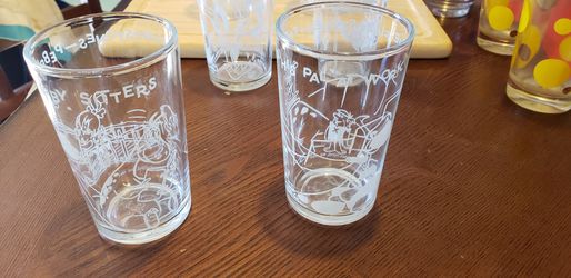 Vintage Flintstone Glasses