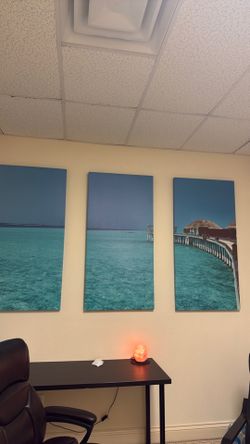 Ocean 3 piece wall art
