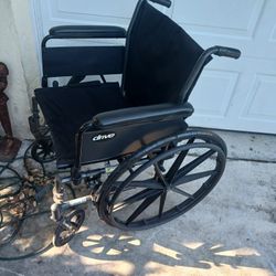 Ex Larg Fold Wheelchair Super Clean 30 Firm 