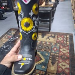 Botas De Piel De México Cómodas Para Mujer Rodeo 
